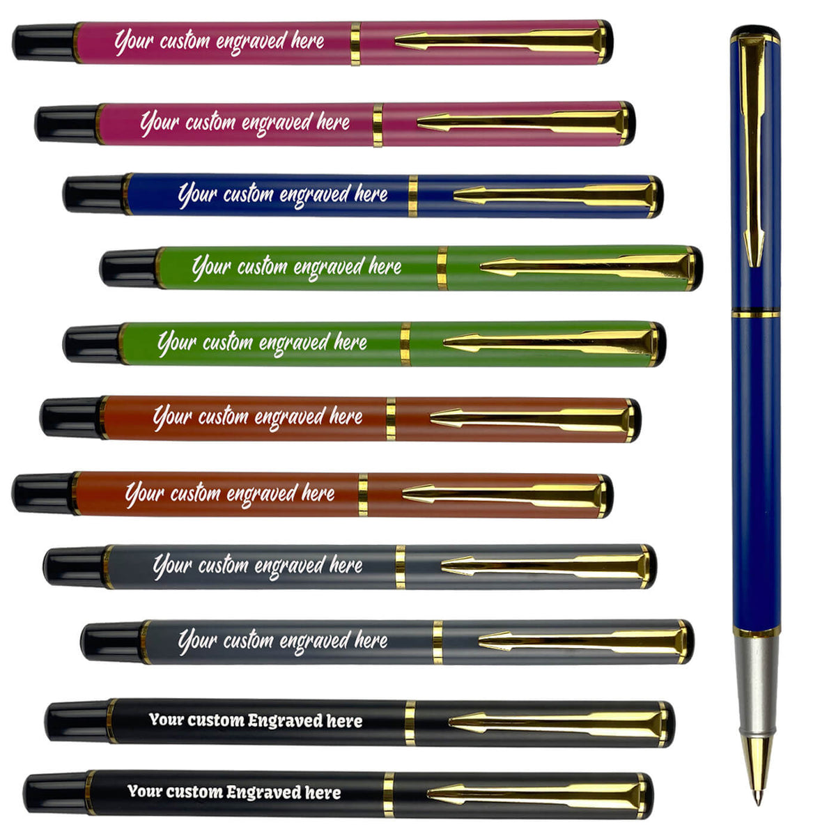 Custom Engraved Pen/Pencil Holder – Customized With Your Personalized Text