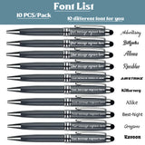 Load image into Gallery viewer, Personalized Ballpoint Pens  - 10 Pcs/Pack