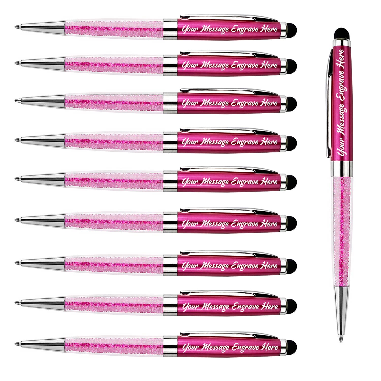 Pink Glitter Pens